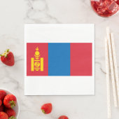 Vlag van Mongolië Servet (Insitu)
