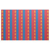 Vlag van Mongolië Stof (Fat Quarter)