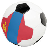 Vlag van Mongolië Voetbal (Drie kwart)