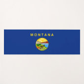 Vlag van Montana (VS-staat) Yogamat (Voorkant (horizontaal))