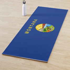 Vlag van Montana (VS-staat) Yogamat
