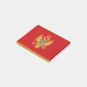 Vlag van Montenegro Post-it® notes (Schuin)