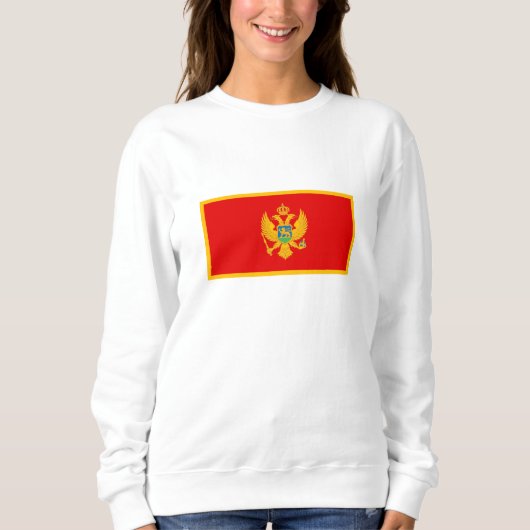 Vlag van Montenegro Trui (Voorkant)
