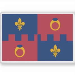 Vlag van Montgomery County, Maryland Sticker