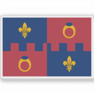 Vlag van Montgomery County, Maryland Sticker