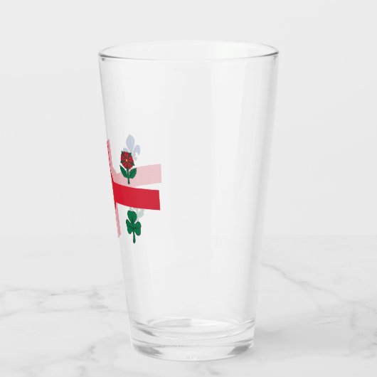 Vlag van Montreal (Quebec, Canada) Glas (Links)