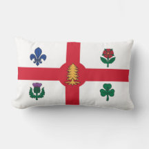 Vlag van Montreal (Quebec, Canada)