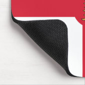 Vlag van Montreal (Quebec, Canada) Muismat (Hoek)