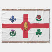 Vlag van Montreal, Quebec Deken (Voorkant)