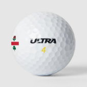 Vlag van Montreal, Quebec Golf Balls Golfballen (Logo)