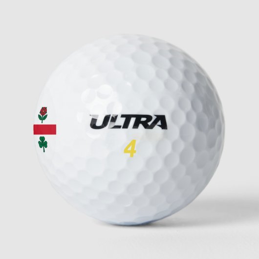 Vlag van Montreal, Quebec Golf Balls Golfballen (Logo)
