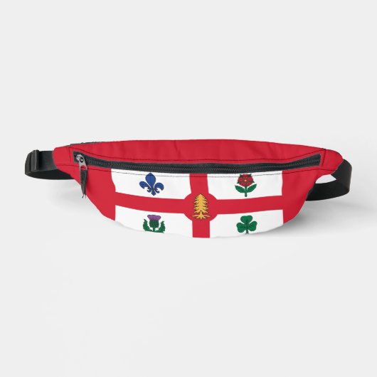 Vlag van Montreal, Quebec Heuptasje (Voorkant)