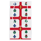 Vlag van Montreal, Quebec Klein Cadeauzakje (Voorkant)