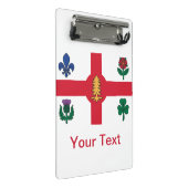 Vlag van Montreal, Quebec Mini Clipboard Klembord (Schuin)