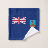 Vlag van Montserrat Bad Handdoek (Wasdoekje)