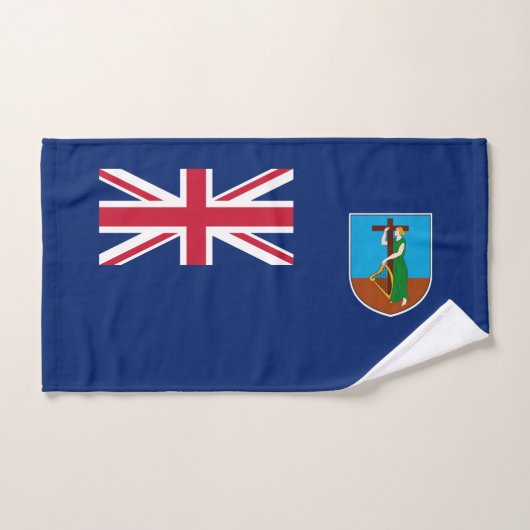 Vlag van Montserrat Bad Handdoek (Handdoek)