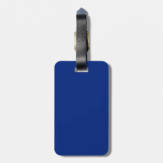 Vlag van Montserrat Bagagelabel (Achterkant verticaal)