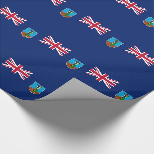 Vlag van Montserrat Cadeaupapier (Hoek)