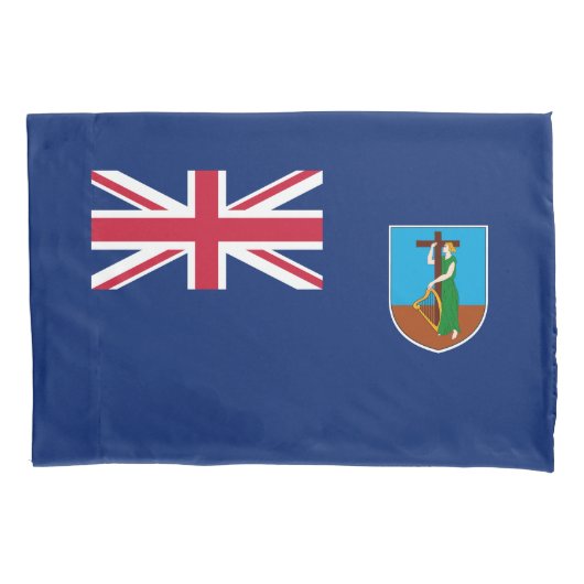 Vlag van Montserrat Kussensloop (Voorkant)