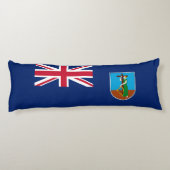 Vlag van Montserrat Lichaamskussen (Achterkant)