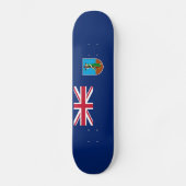 Vlag van Montserrat Persoonlijk Skateboard (Voorkant)