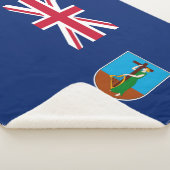 Vlag van Montserrat Sherpa Deken (3/4)