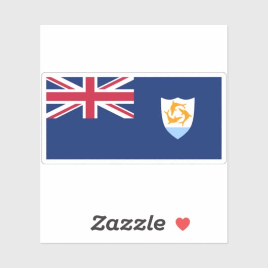 Vlag van Montserrat Sticker (Vel)