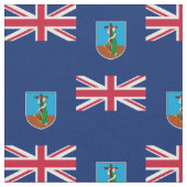 Vlag van Montserrat Stof (Close Up)