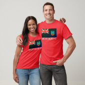 Vlag van Montserrat T-Shirt (Unisex)