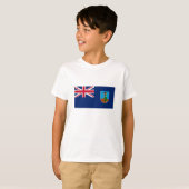 Vlag van Montserrat T-shirt (Voorkant volledig)