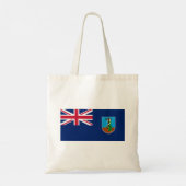 Vlag van Montserrat Tote Bag (Achterkant)