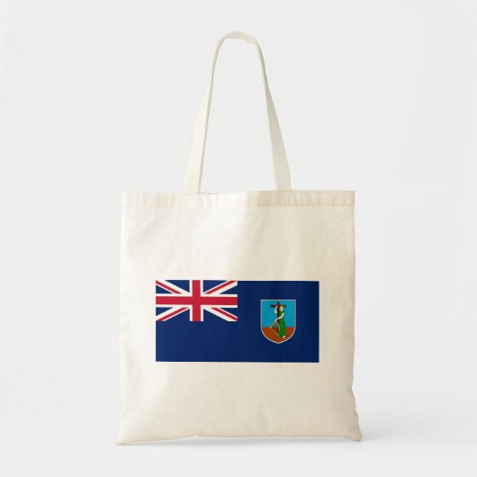 Vlag van Montserrat Tote Bag (Voorkant)