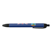 Vlag van Montserrat Zwarte Inkt Pen (Bodem)