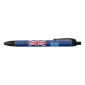Vlag van Montserrat Zwarte Inkt Pen (Bovenkant)