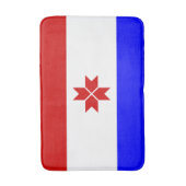 Vlag van Mordovië Badmat (Voorkant Verticaal)