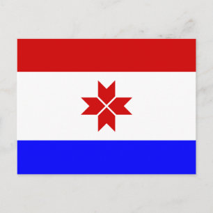 Vlag van Mordovië Briefkaart