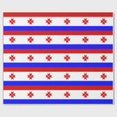 Vlag van Mordovië Cadeaupapier (Vlak)