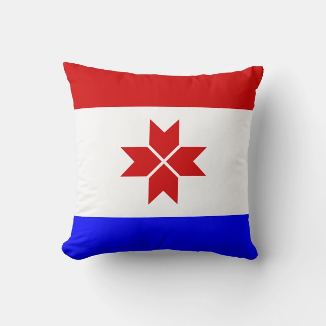 Vlag van Mordovië Kussen (Voorkant)