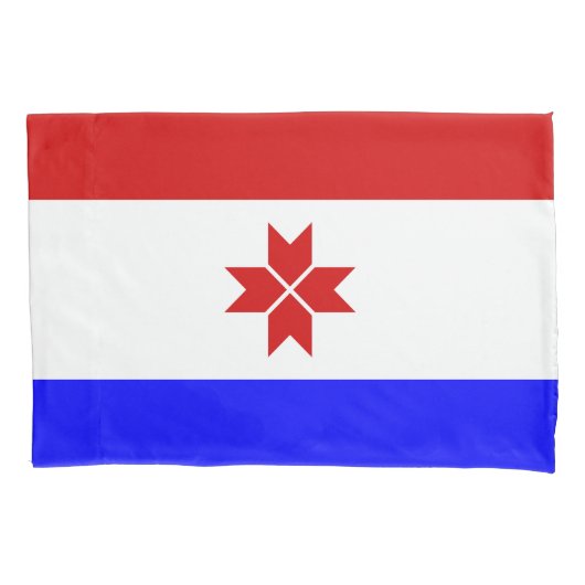 Vlag van Mordovië Kussensloop (Voorkant)