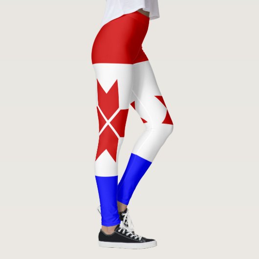 Vlag van Mordovië Leggings (Rechts)