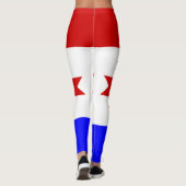 Vlag van Mordovië Leggings (Achterkant)
