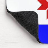 Vlag van Mordovië Muismat (Hoek)