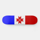 Vlag van Mordovië Persoonlijk Skateboard (Horizontaal)
