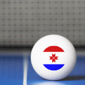 Vlag van Mordovië Pingpongbal (Net)