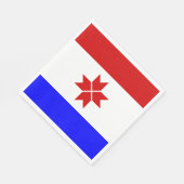 Vlag van Mordovië Servet (Hoek)