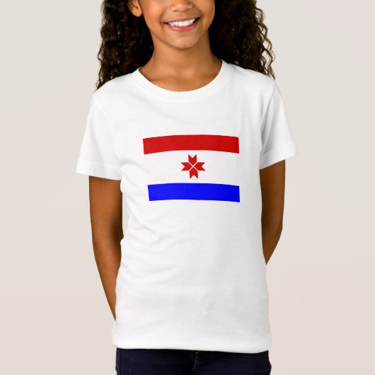 Vlag van Mordovië T-shirt (Voorkant)