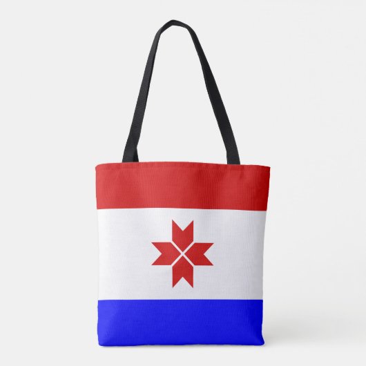 Vlag van Mordovië Tote Bag (Achterkant)