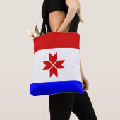 Vlag van Mordovië Tote Bag (Dichtbij)