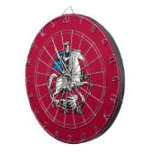 Vlag van Moskou (Russische hoofdstad) Dartbord (Voorkant Rechts)