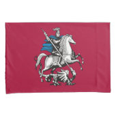 Vlag van Moskou (Russische hoofdstad) Kussensloop (Voorkant-Rechts)